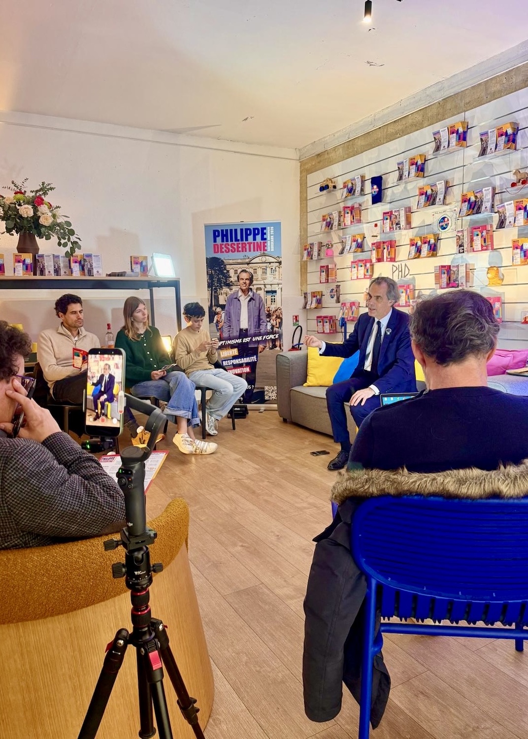 Surprise des municipales à Bordeaux, Philippe Dessertine présente les grandes lignes de son programme